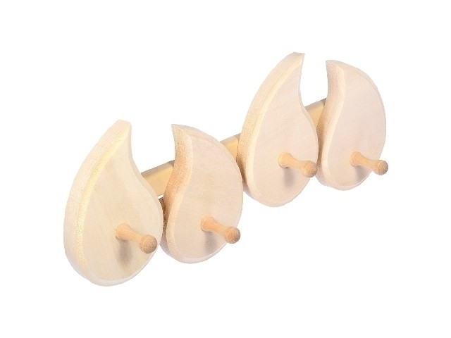 Вешалка Огонек 4 крючка Банные штучки 32243